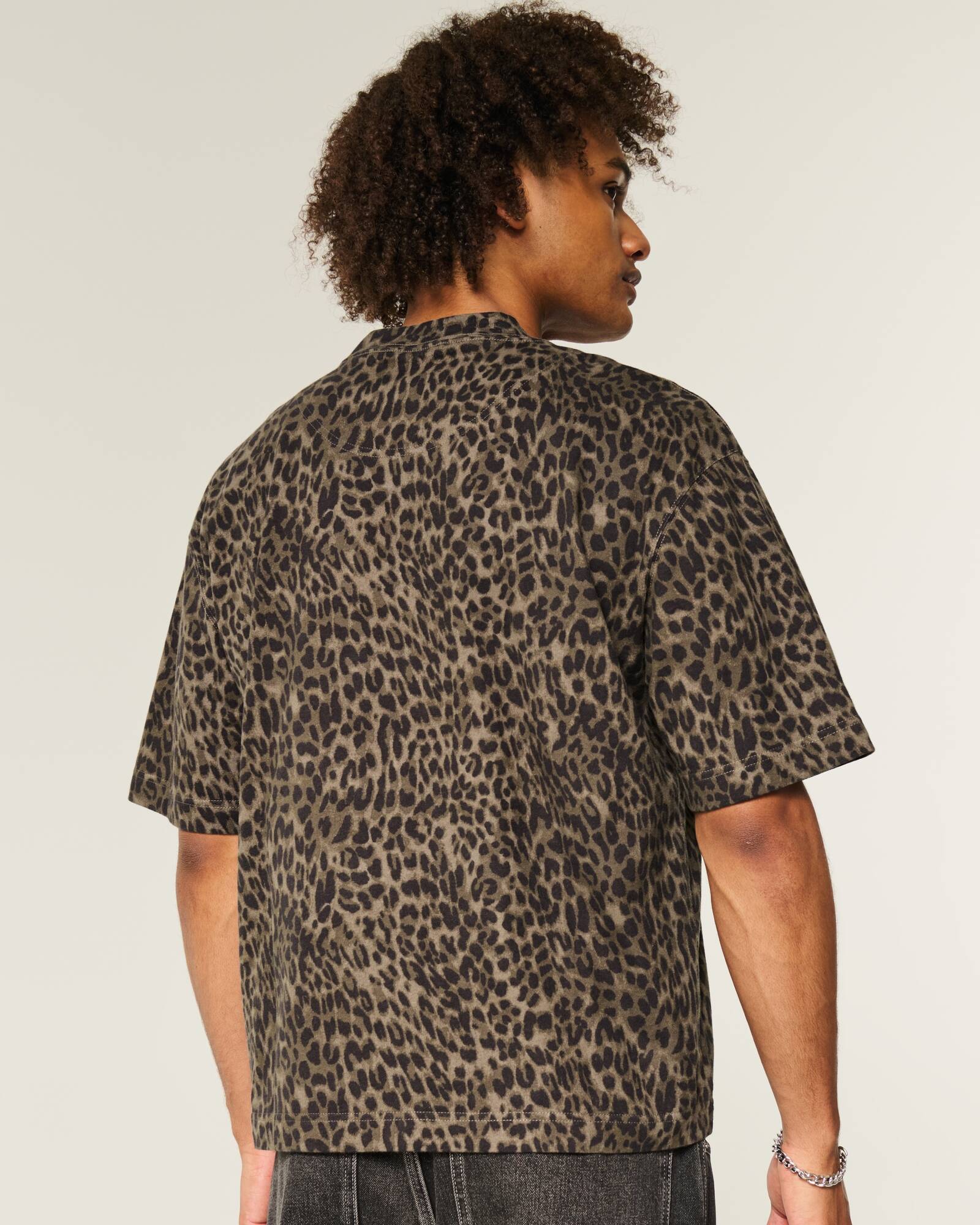 Boxy Heavyweight Crop Crew T-Shirt
