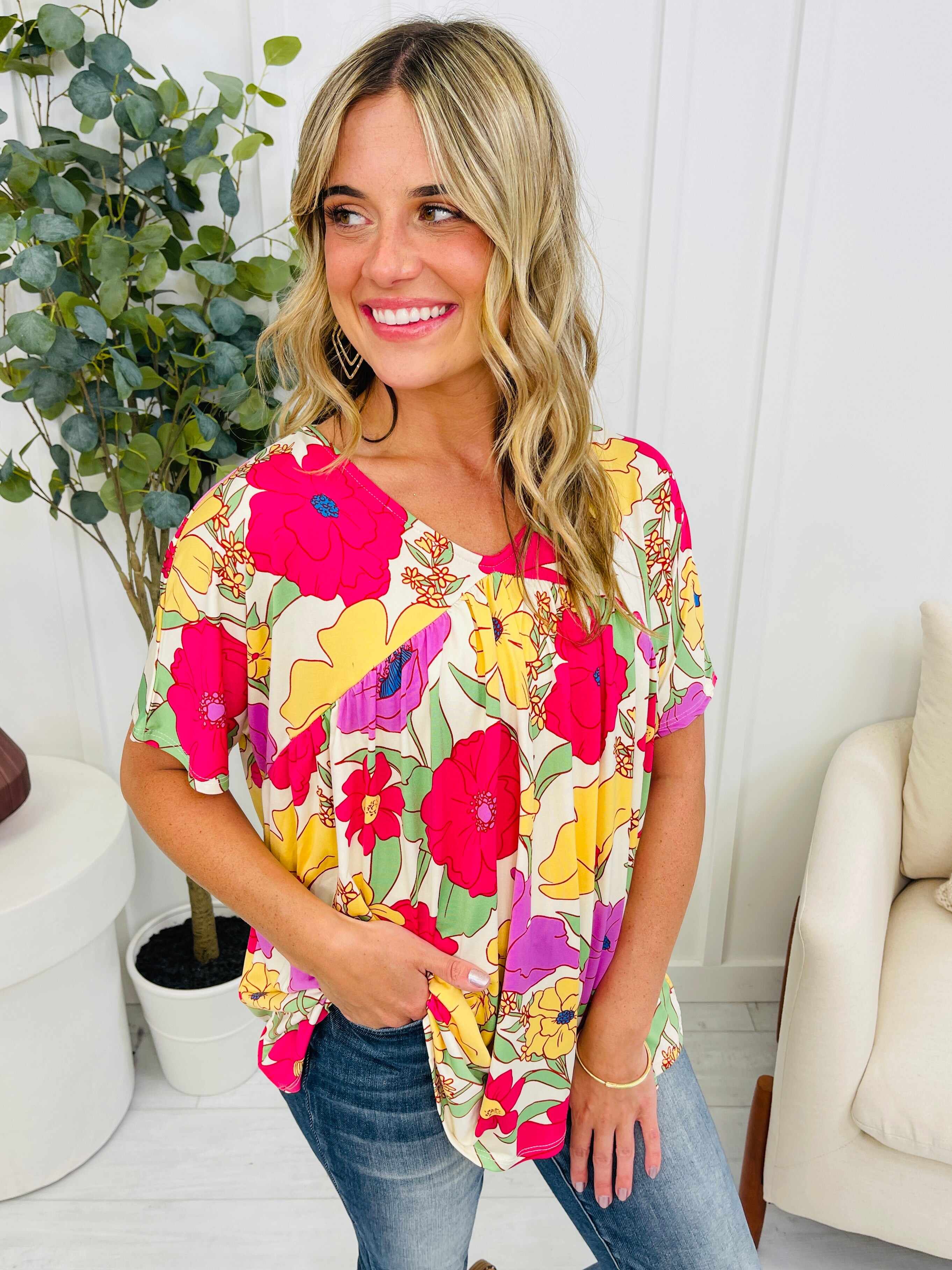 MARKDOWNS! REG/CURVY The Missing Piece Top