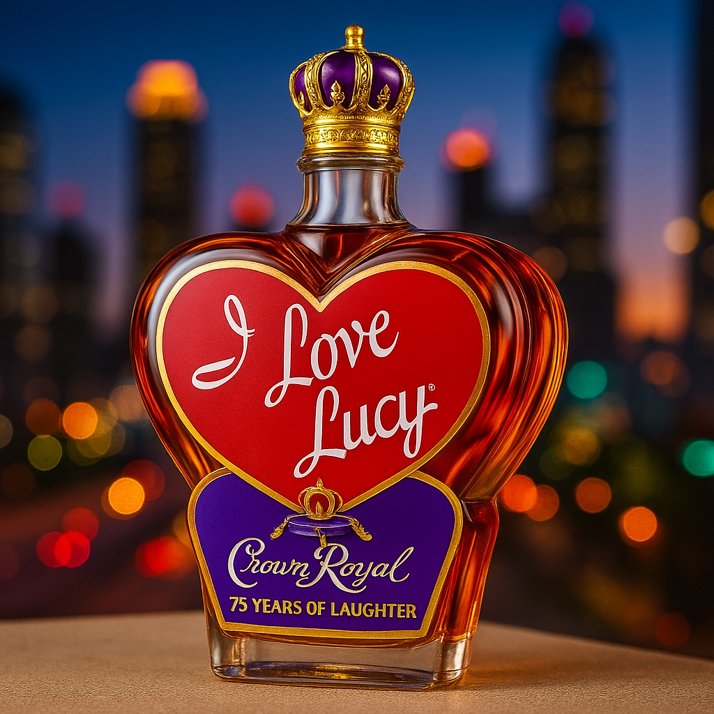 “I Love Lucy” 75th Anniversary Whiskey Bottle