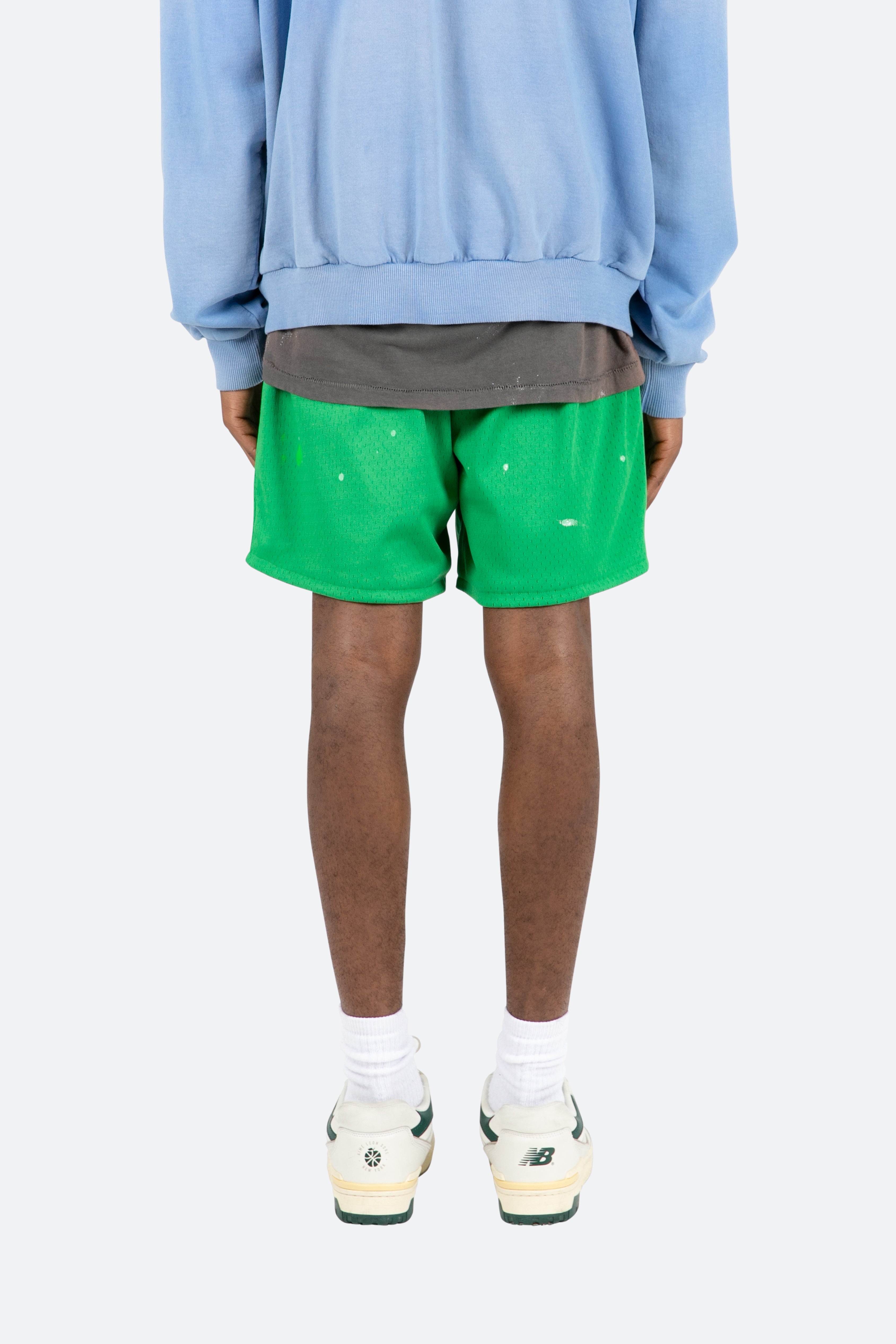 Painter Mesh Shorts - Green