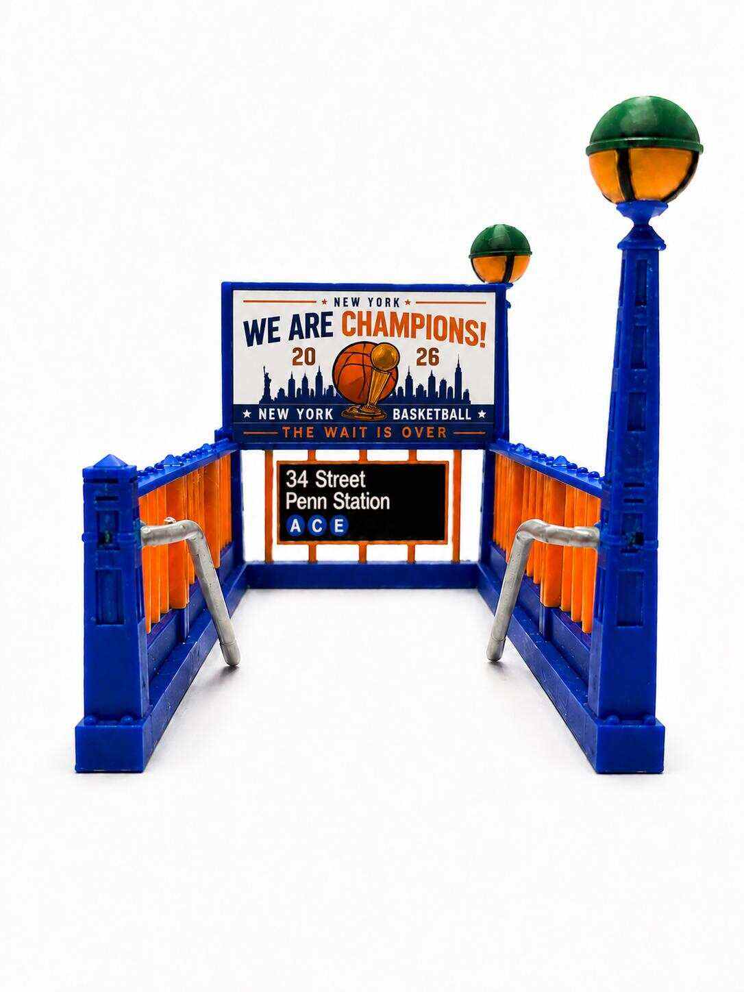 NY Knicks Subway Entrance