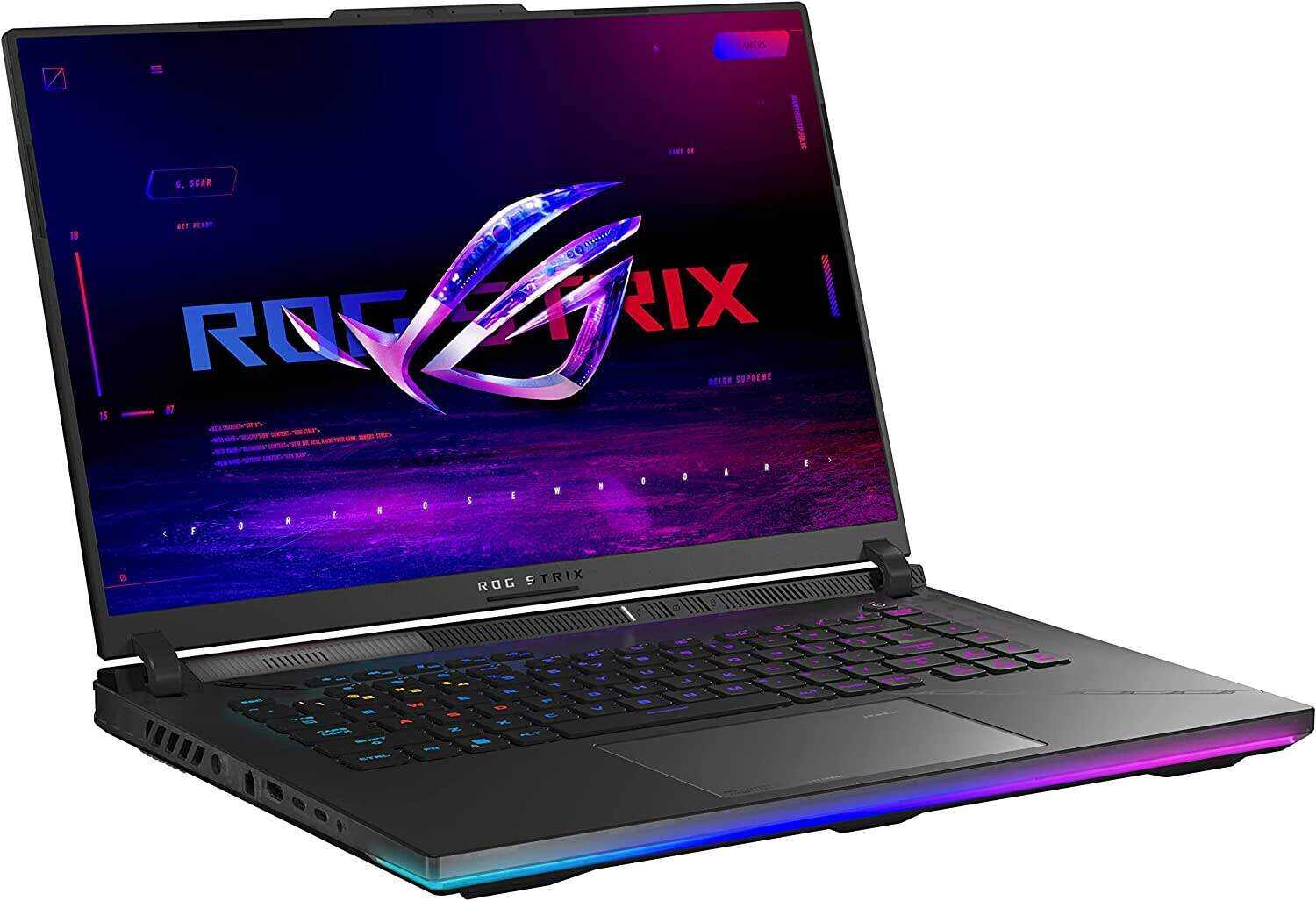 ASUS ROG Strix Scar 16 (2023) Gaming Laptop, 16” Nebula HDR QHD 240Hz/3ms, 1100 nits, Mini LED, GeForce RTX 4090, Intel Core i9-13980HX, 32GB DDR5, 2TB PCIe, Wi-Fi 6E, Windows 11 Pro,Off Black