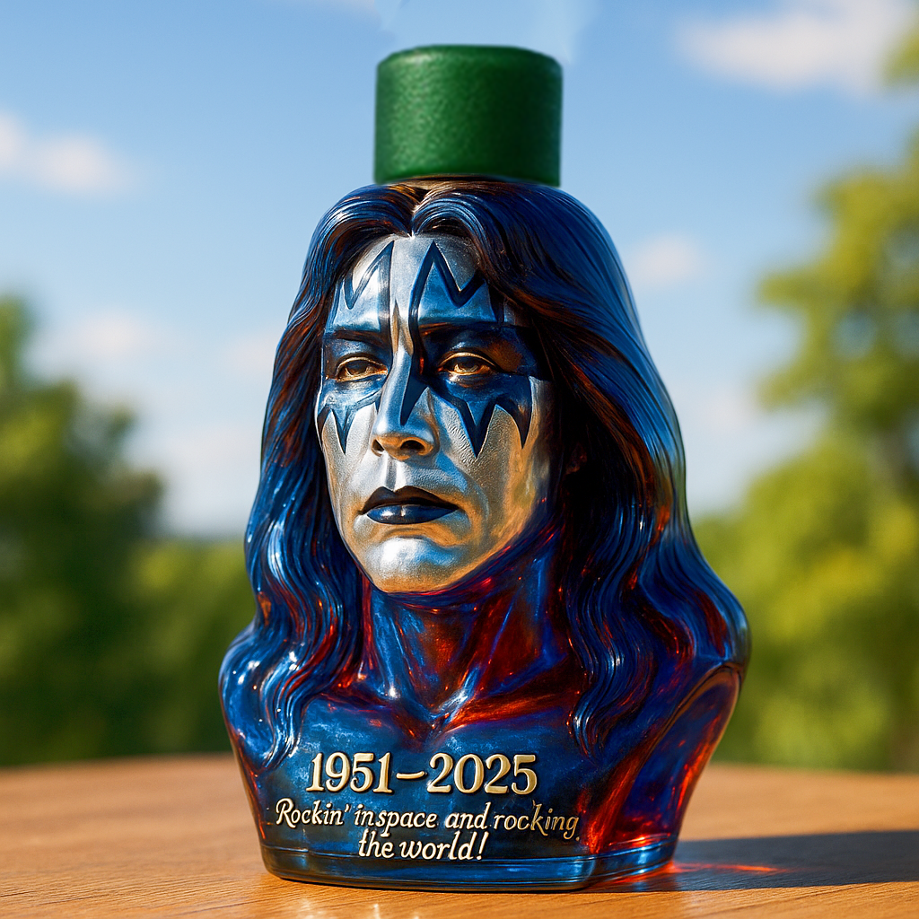KISS·Space Man Limited Edition Whiskey bottle