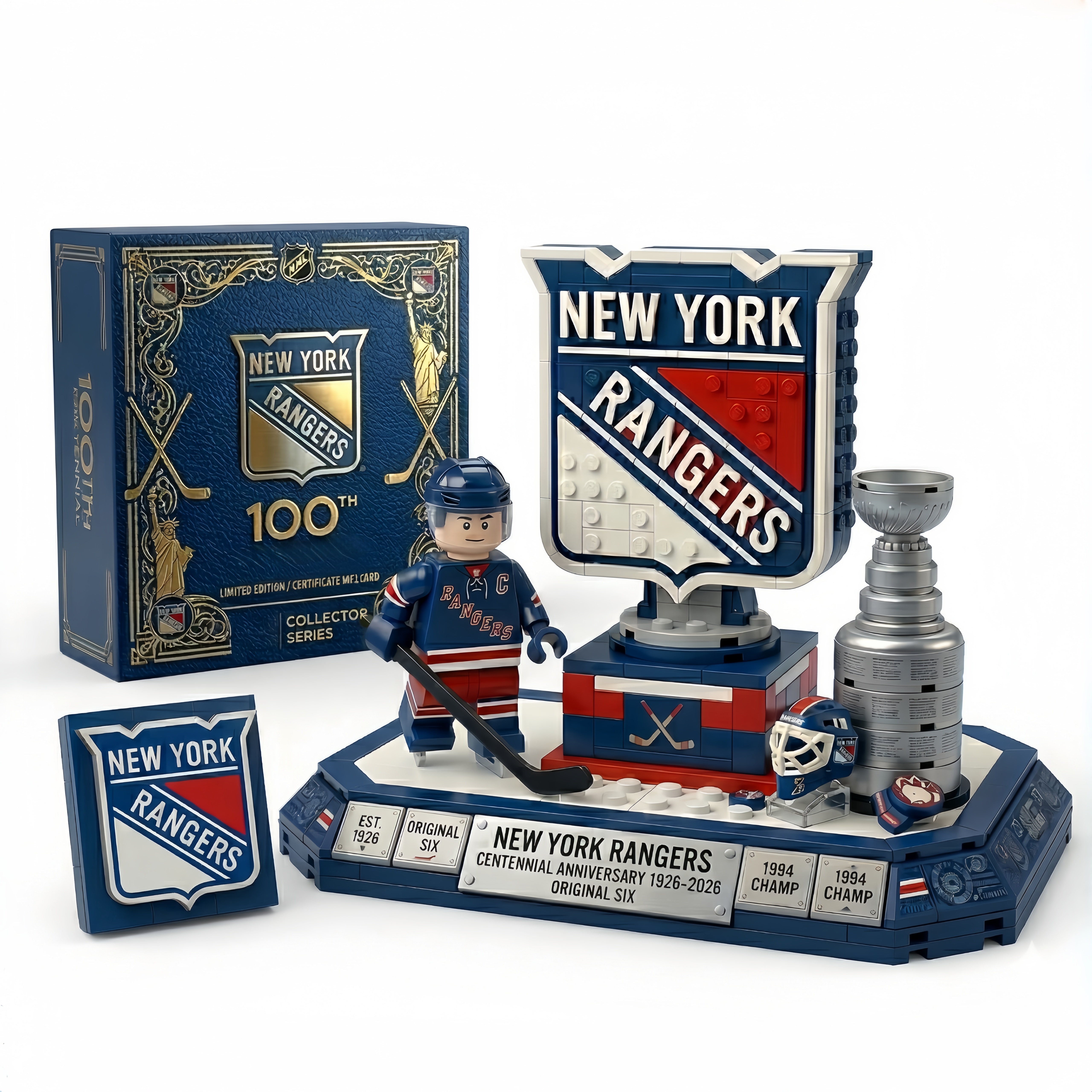 🏒New York Rangers 100th Anniversary lego