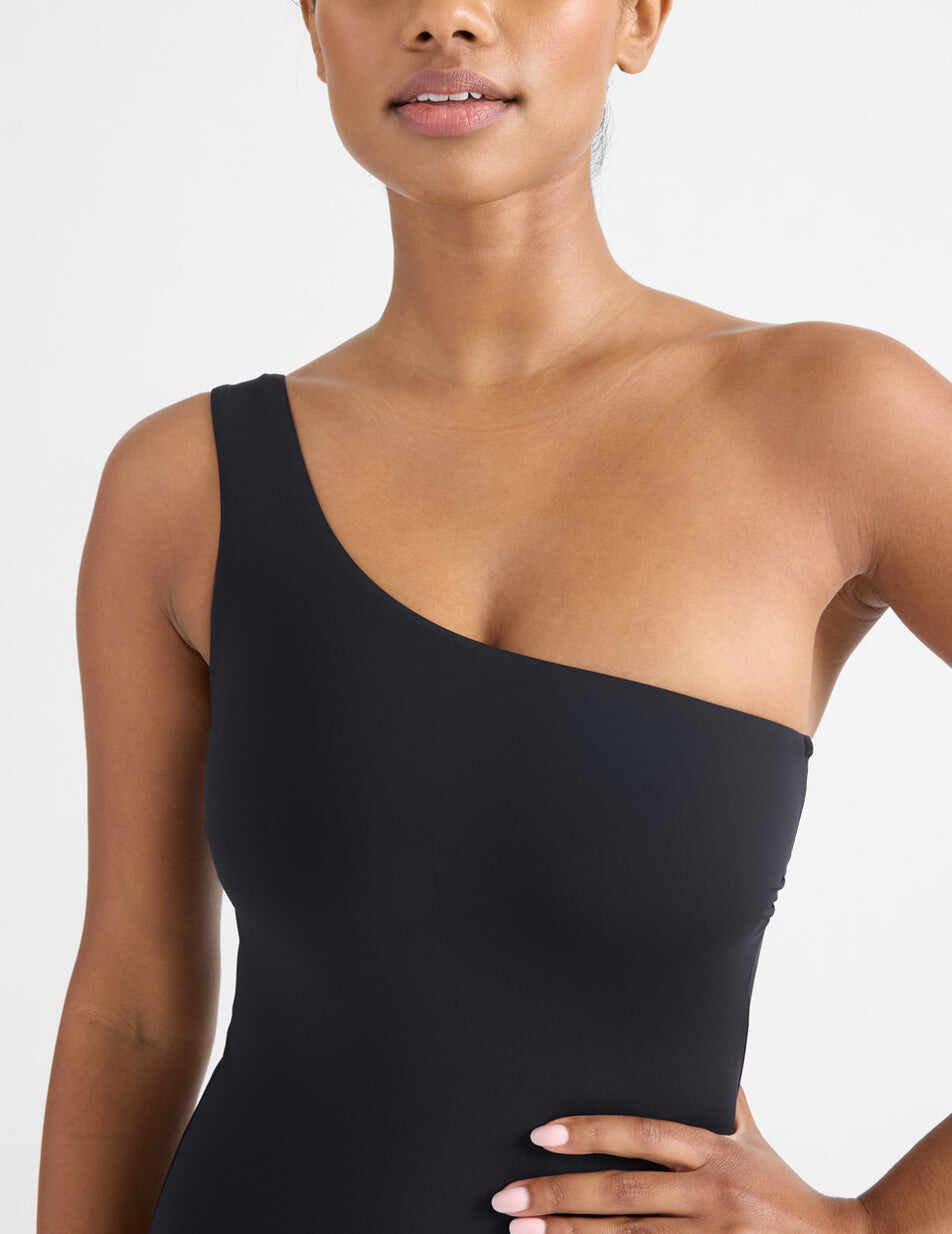 One Shoulder One Piece Swimsuit