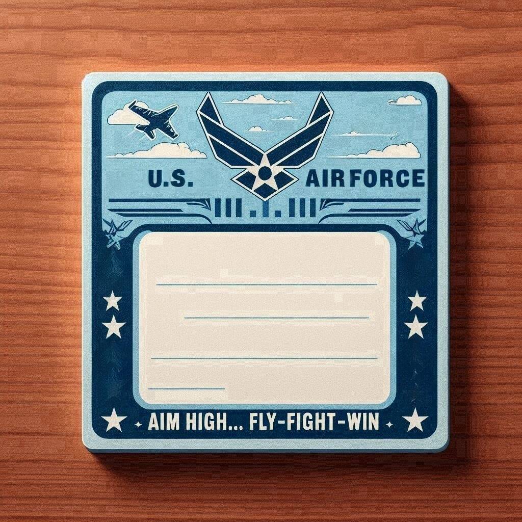 U.S. Military Pride Sticky Notes