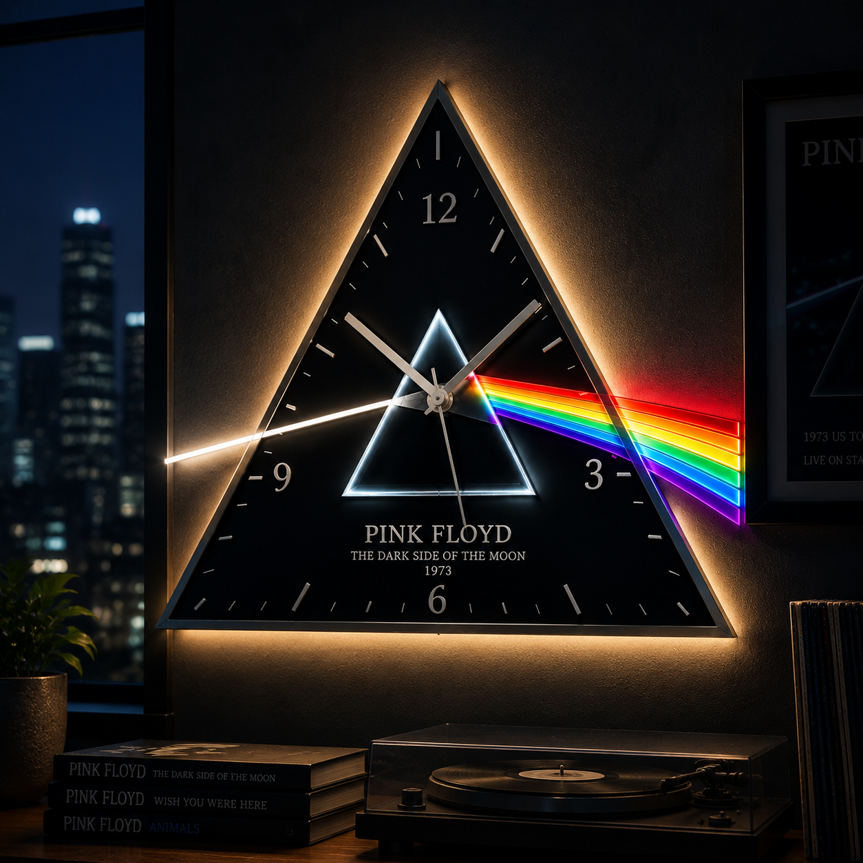 60th Anniversary Limited Edition Prism Wall Clock
