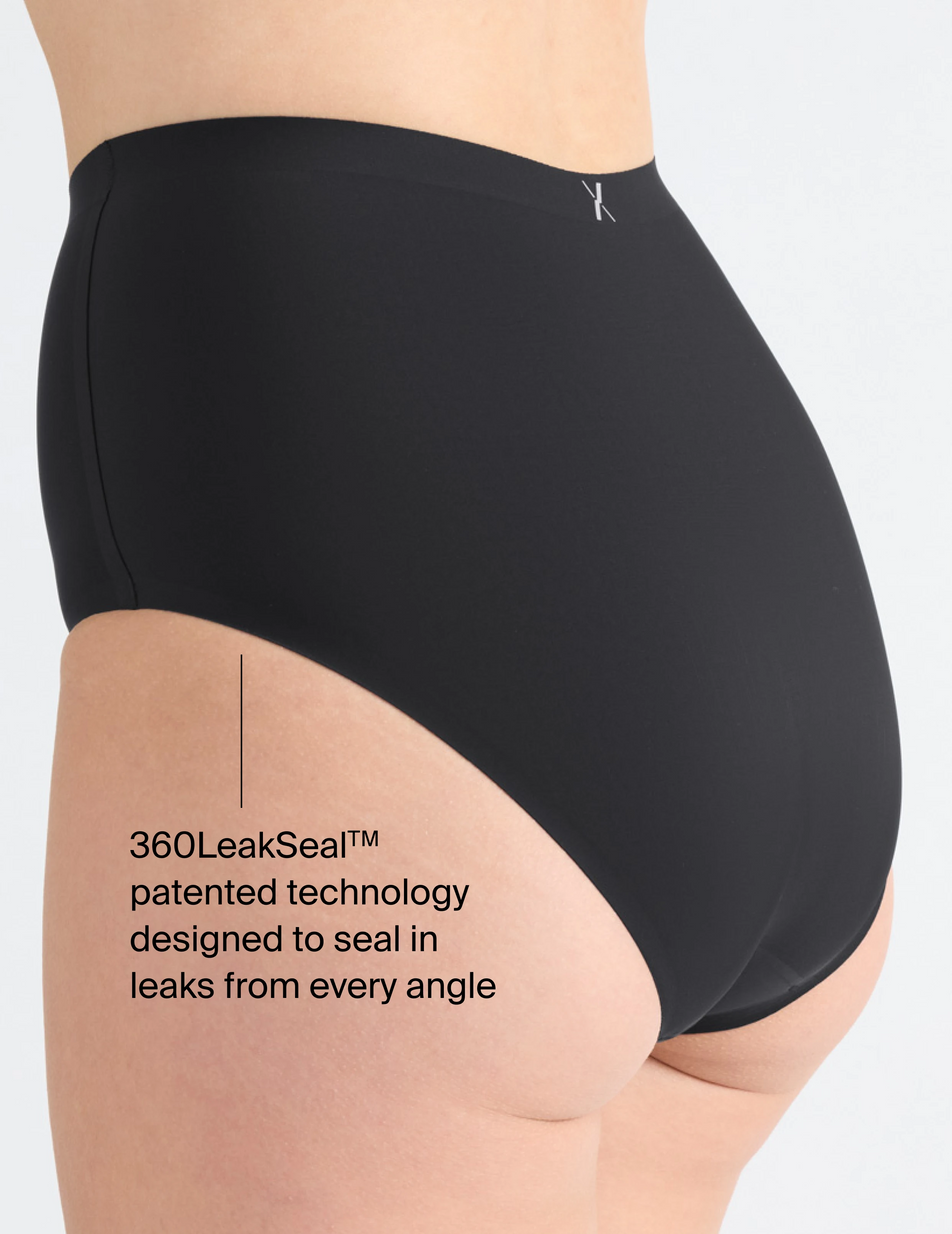Leakproof UltraThin No-Show High Rise