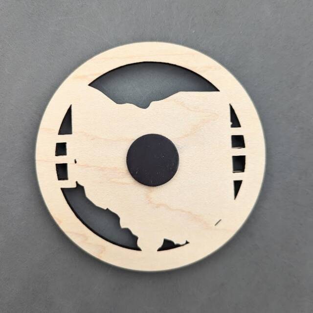 2024 Eclipse Keepsake | Path of Totality States Magnet or Ornament