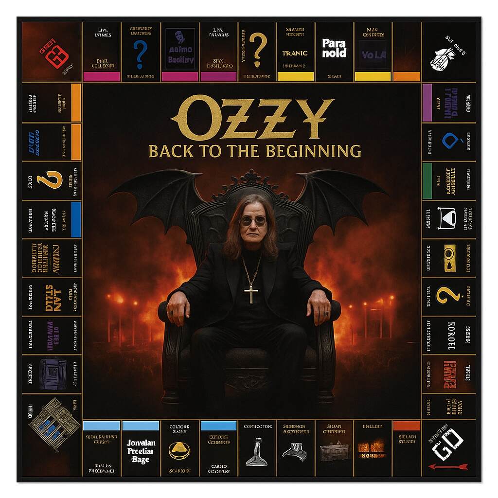 复制MONOPOLY: Ozzy Osbourne – Back to the Beginning Edition