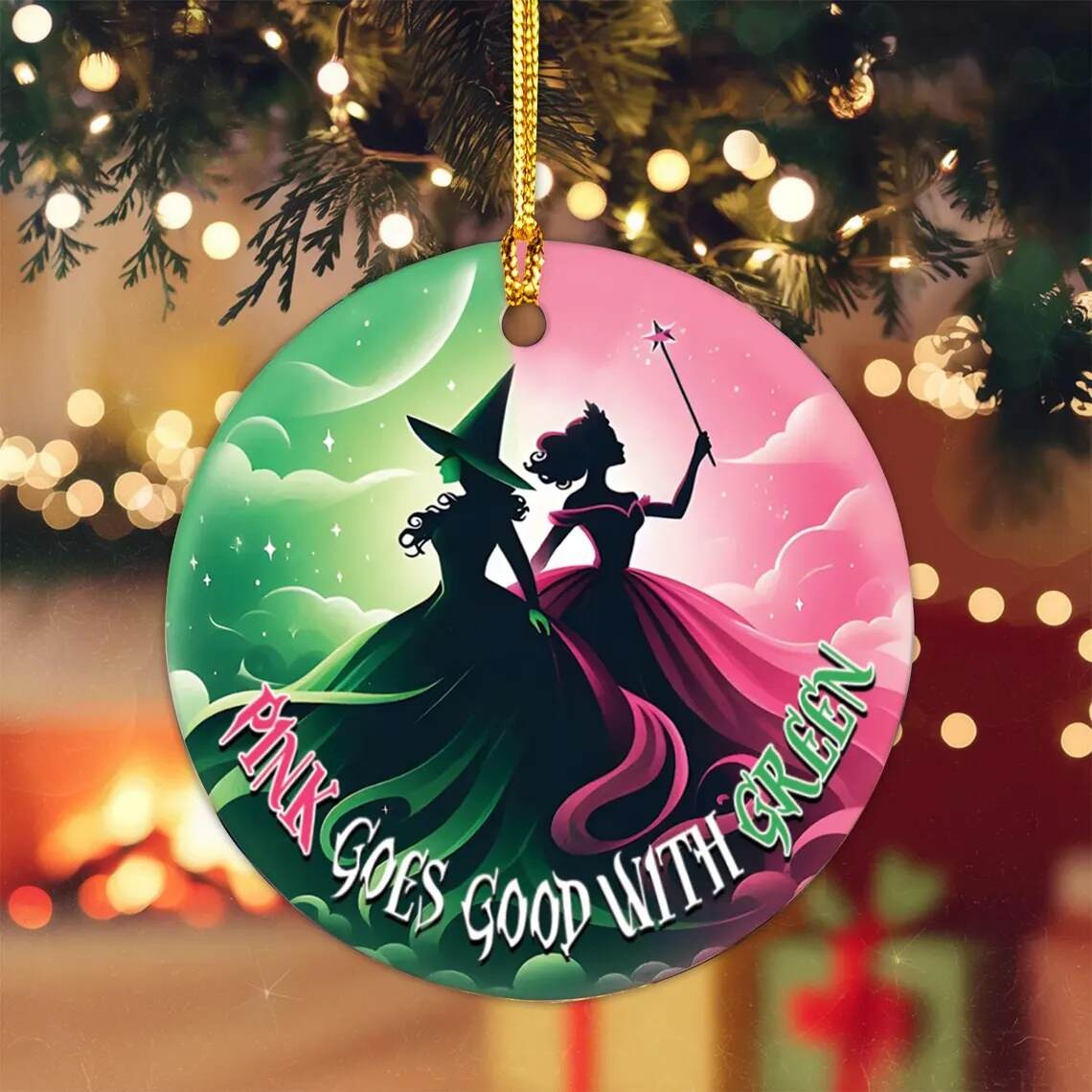 Wicked Besties Tree Ornaments