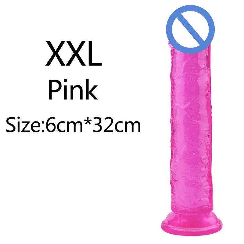 Affordable Realistic Jelly Dildo – 6 Sizes
