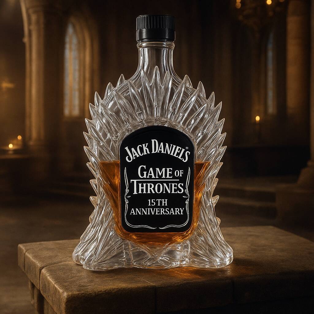 Iron Throne Whiskey Bottle