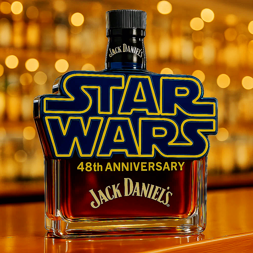 Star Wars 48th Anniversary Whisky Bottle
