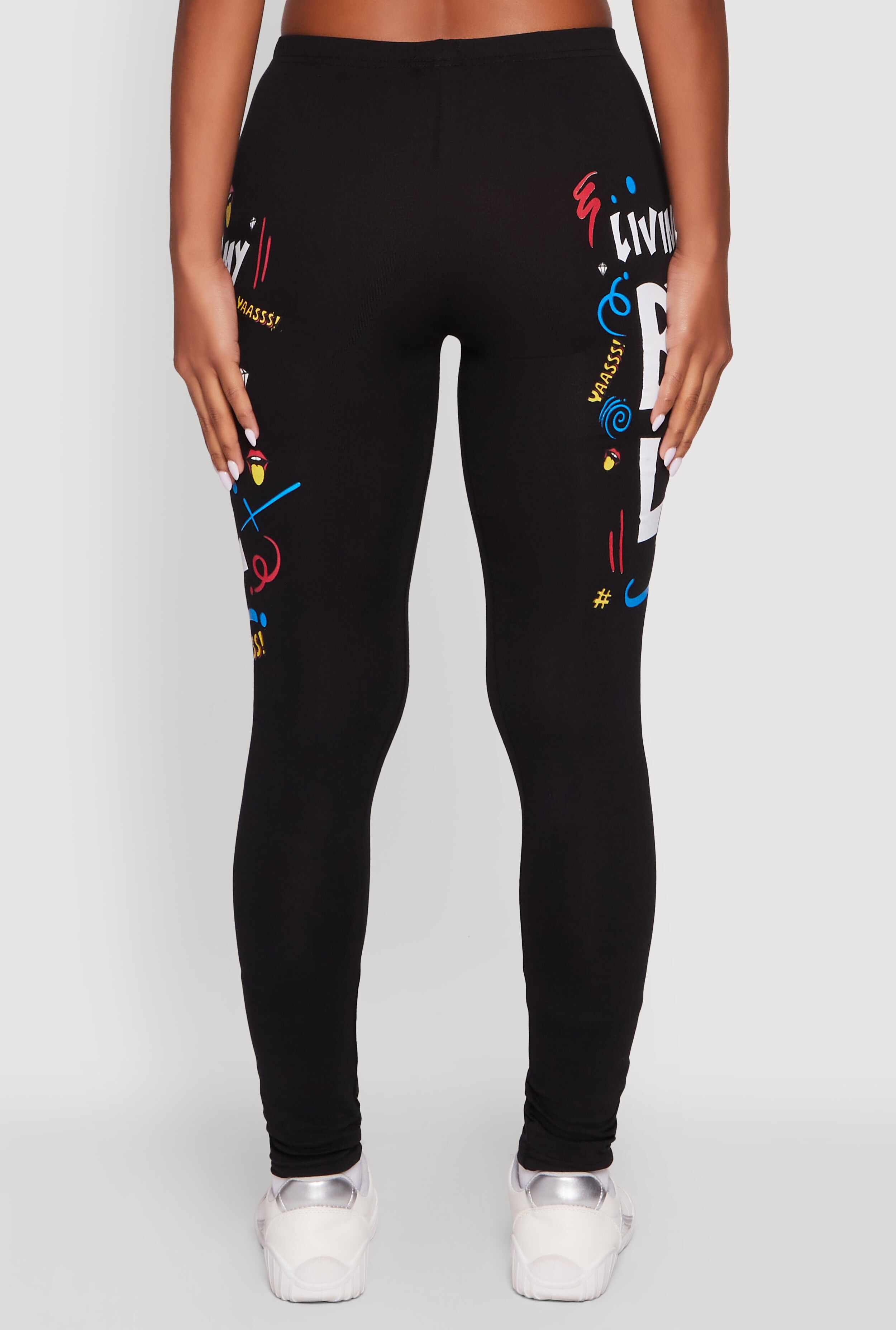 Living My Best Life Graphic Leggings