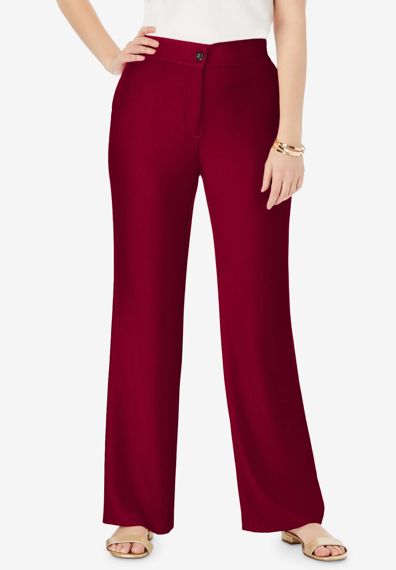 Tummy Control Bi-Stretch Bootcut Pant