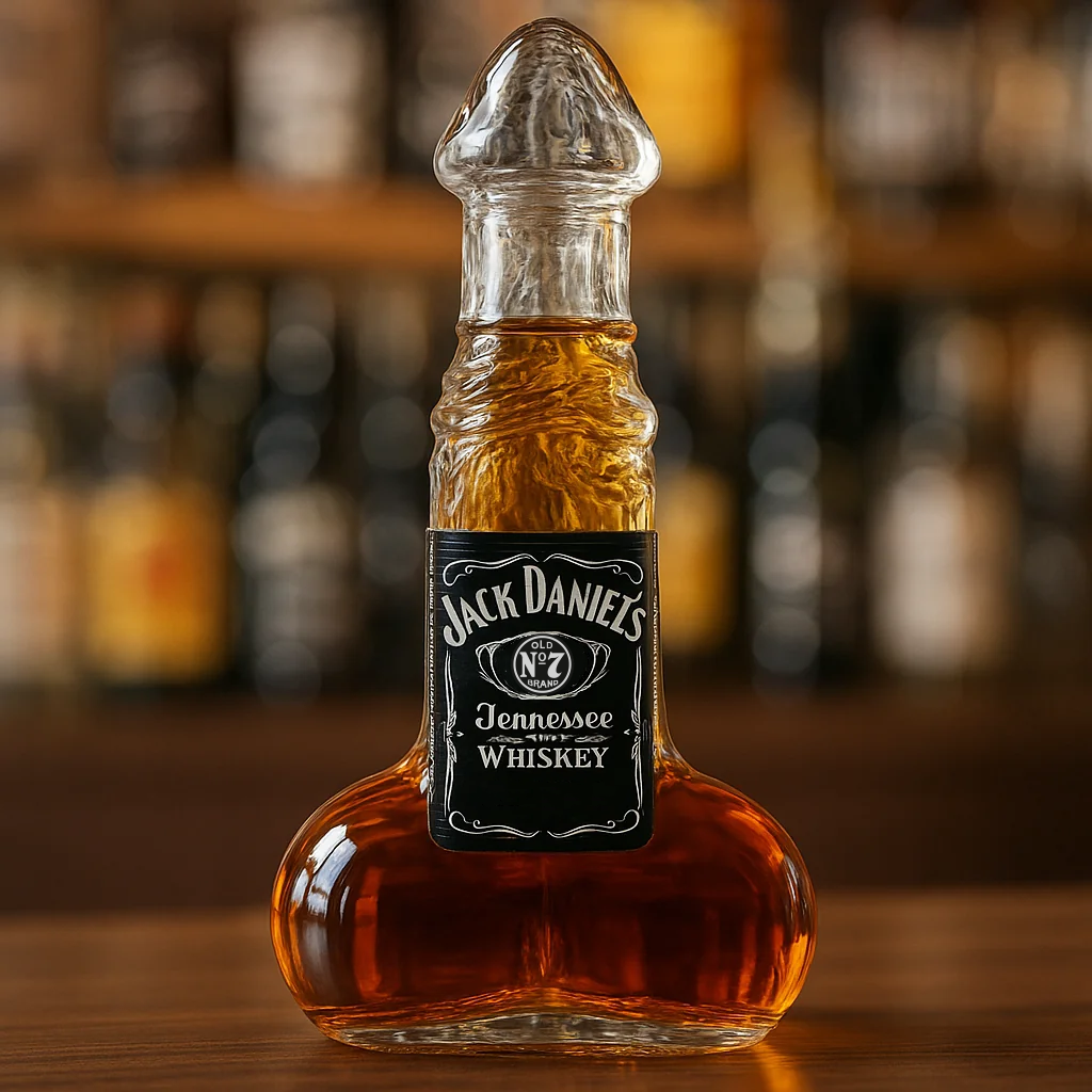 D*ck Whiskey Bottle