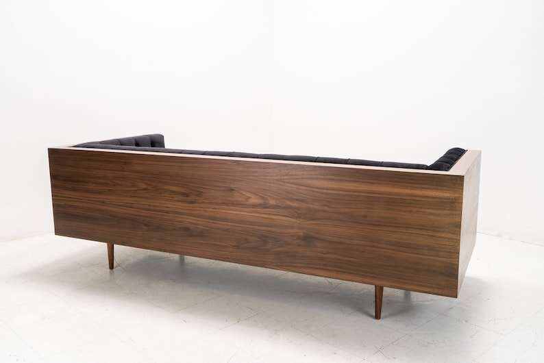 Mid Century Style Incased Sofa