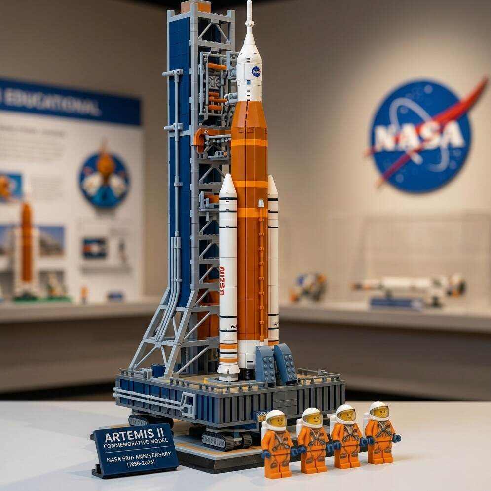 🚀🌕 “Artemis II” Rocket Building Set