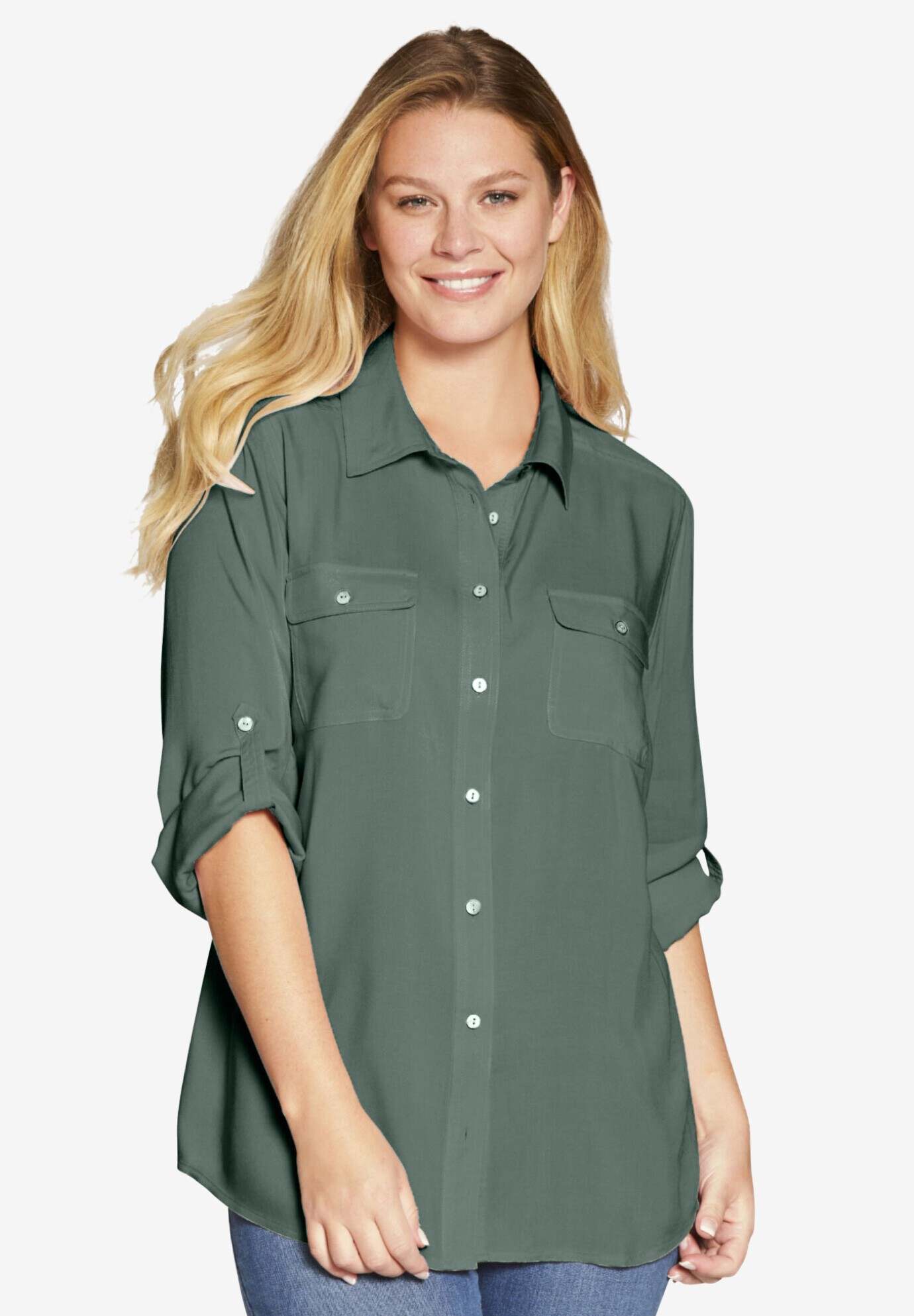 Utility Button Down Shirt