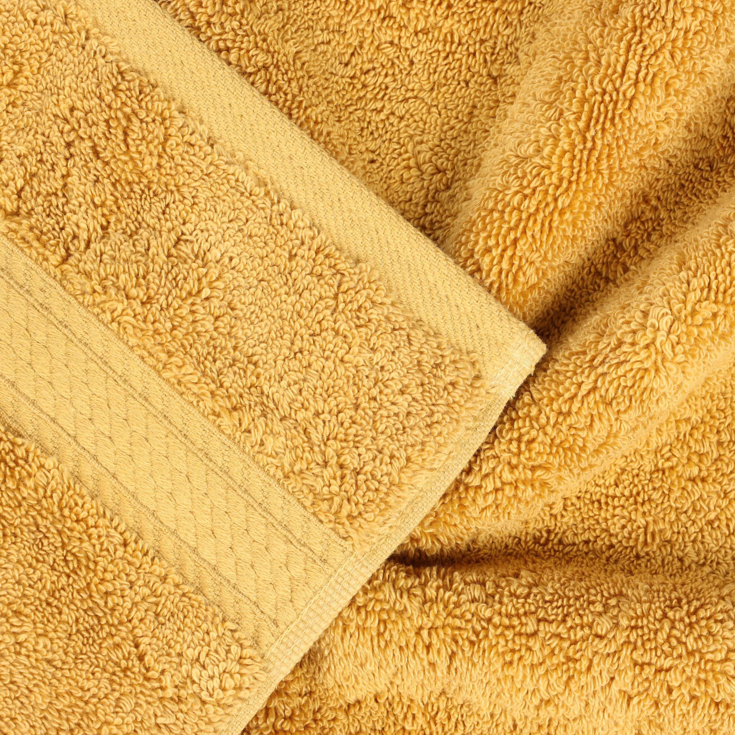 Superior Egyptian Cotton Pile Heavyweight Bath Towel Set of 4