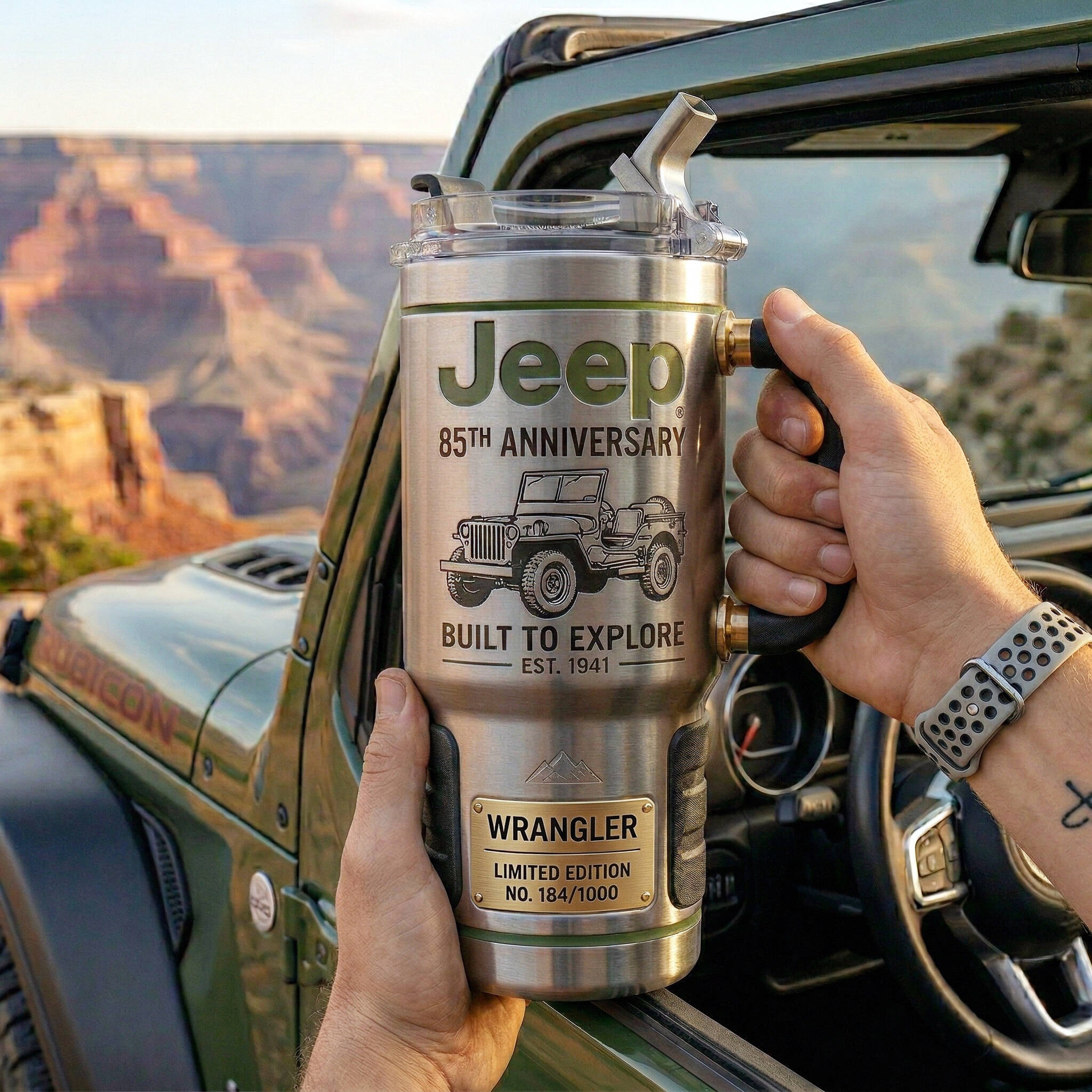 Jeep 85th Anniversary Explorer Tumbler