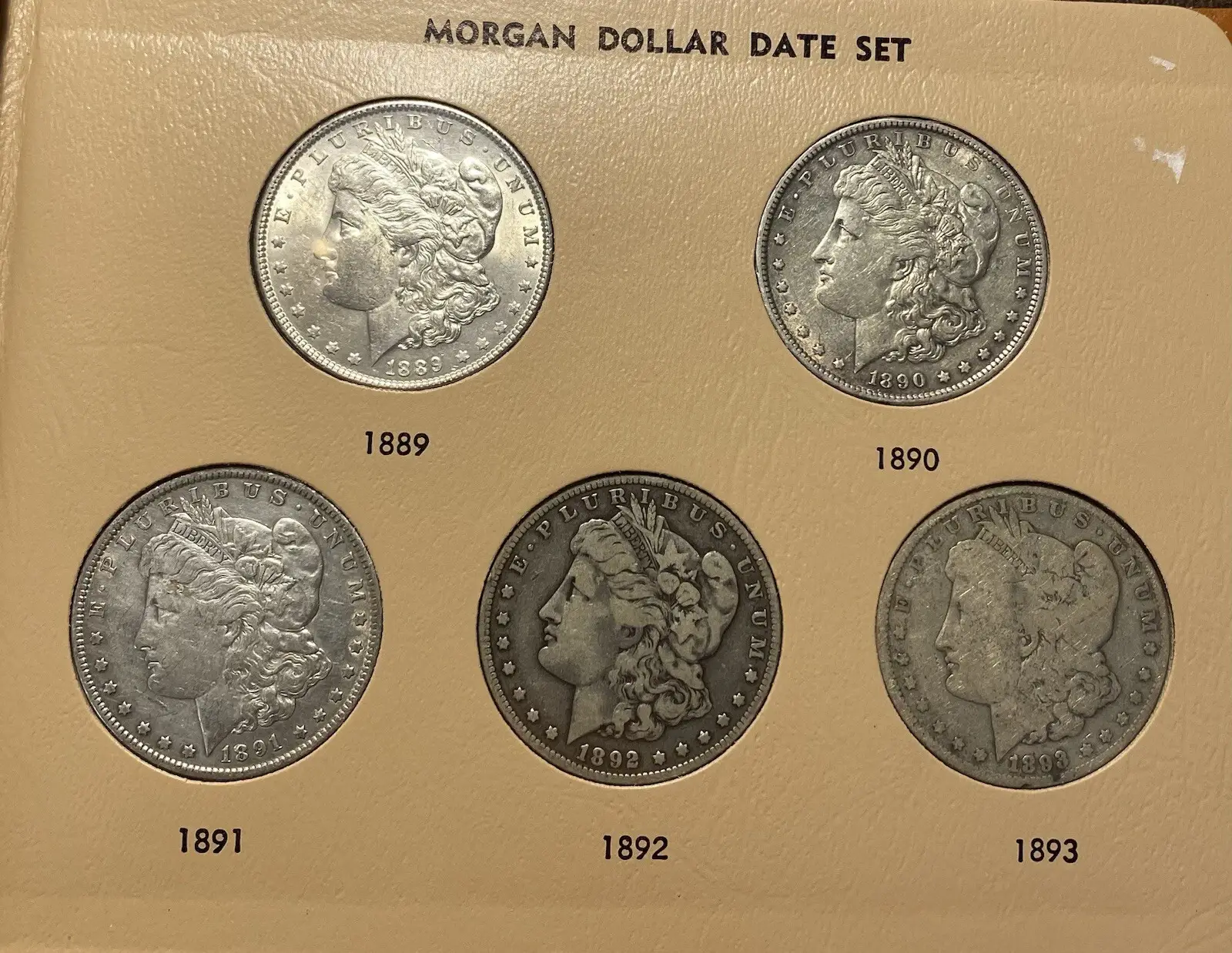 【Complete Set】1878–1921 S Morgan Silver Dollar Set-28PC — MS60💰 Free Shipping