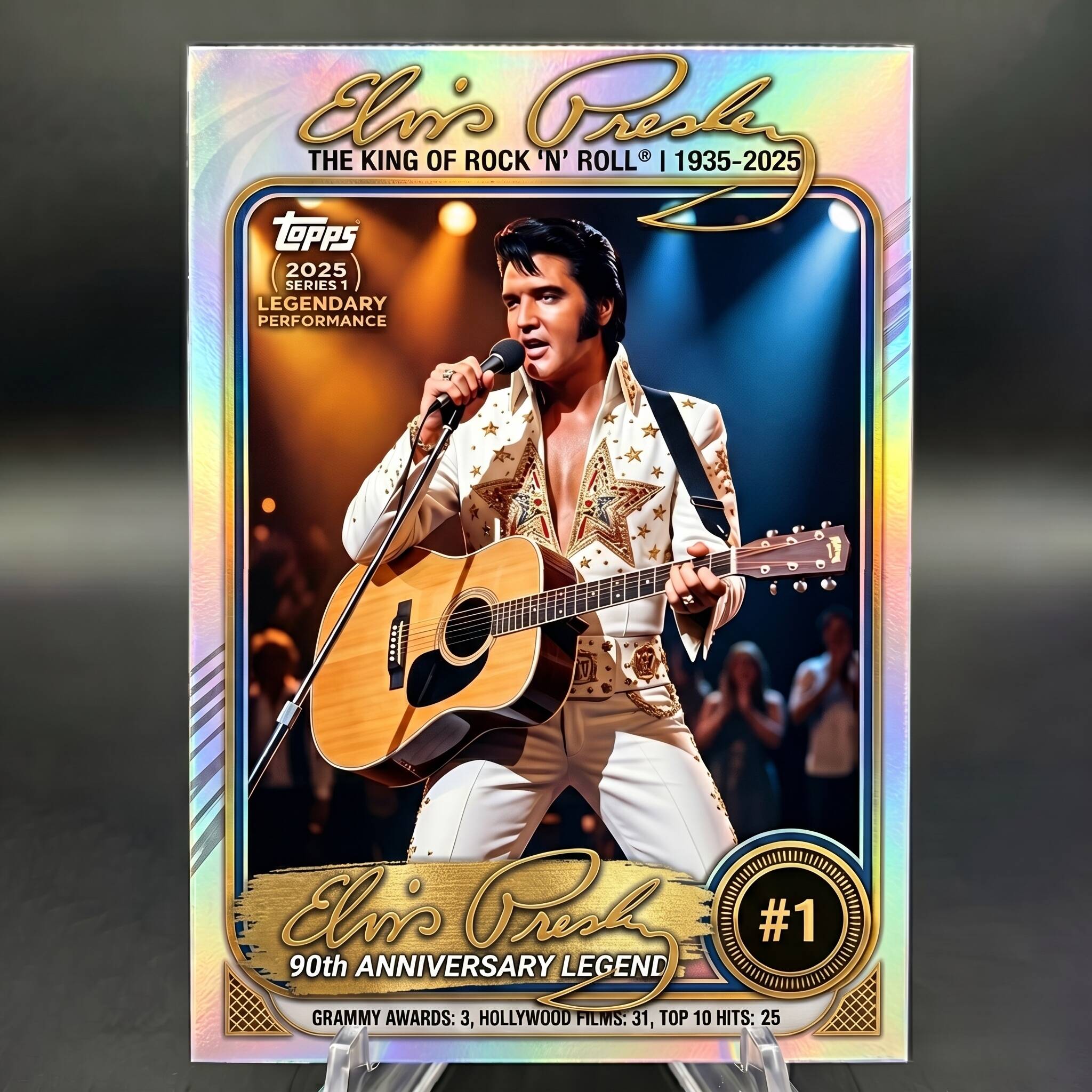 Elvis Presley 90th Anniversary Legendary Performance Collector Card