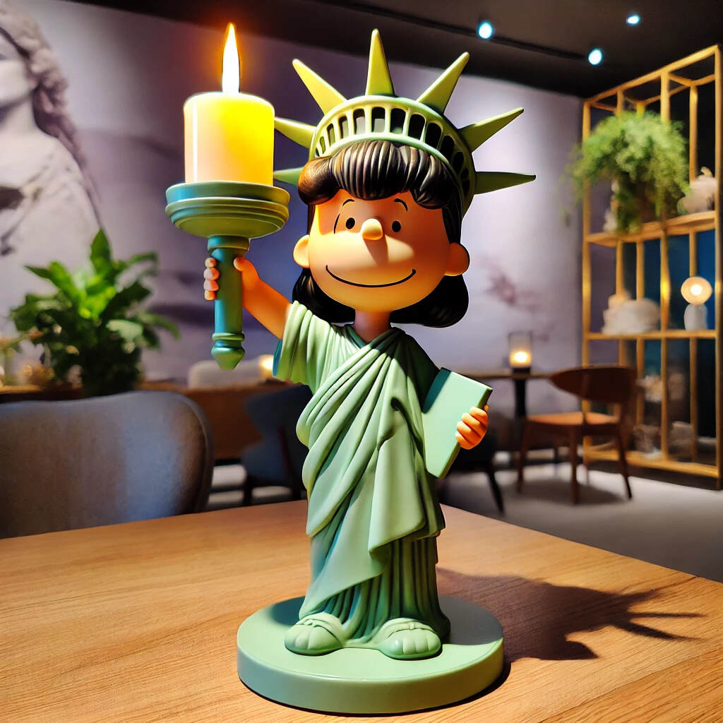 SNPY × Statue of Liberty candlestick