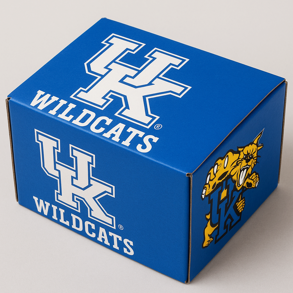 Kentucky Wildcats men's football team's 144th anniversary Whiskey Glass