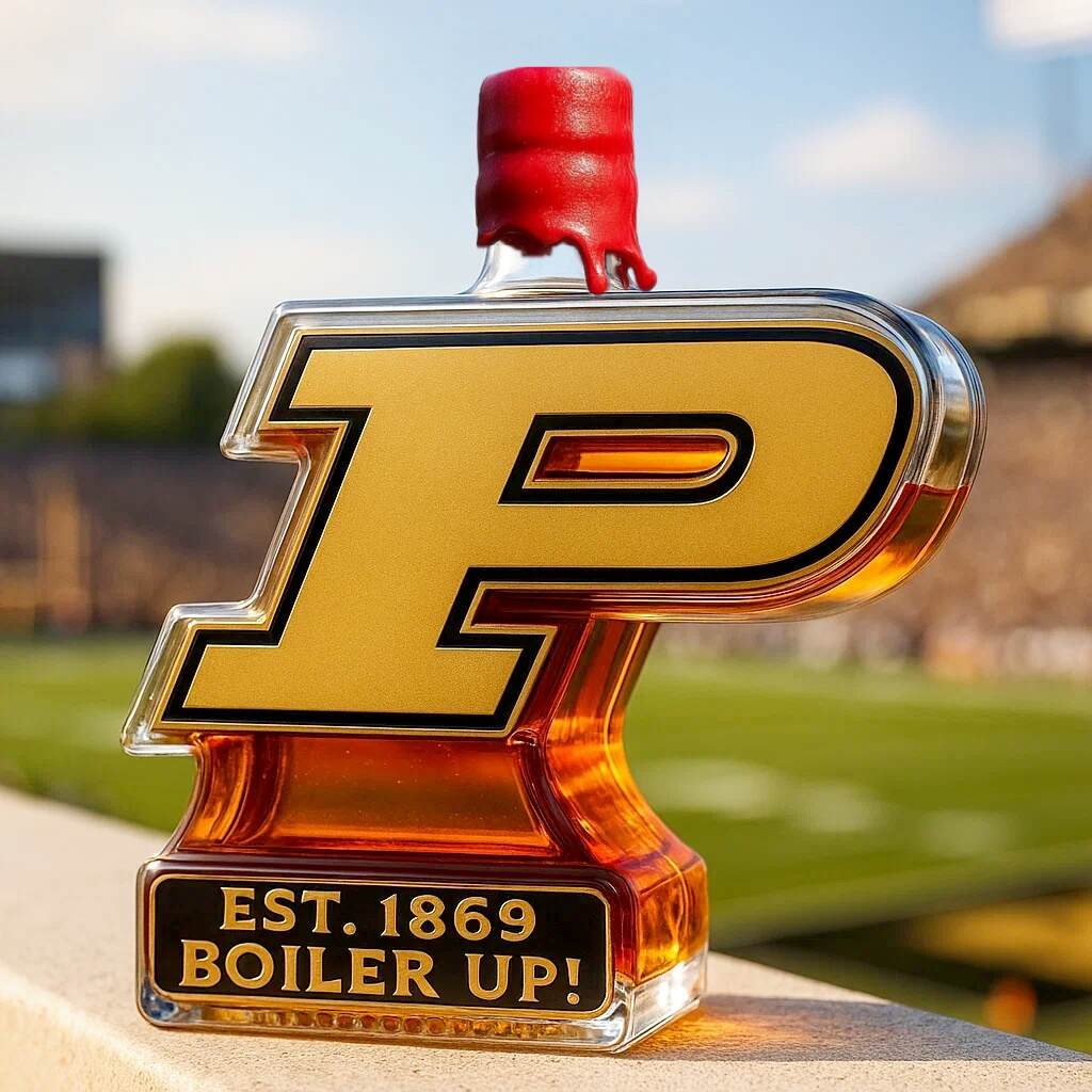 Purdue Boilermakers BOILER UP Limited Edition Whisky Bottle