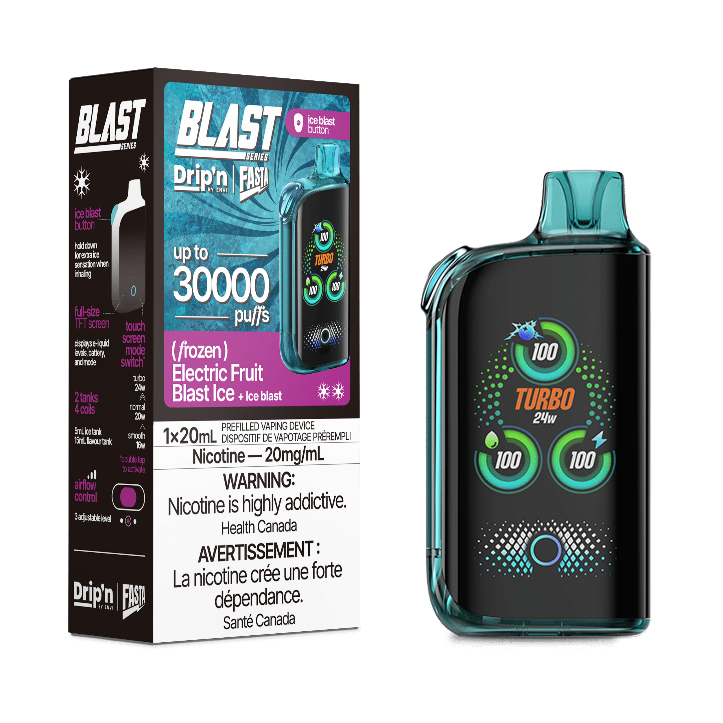 WAKA Drip'n × Fasta Blast 30K