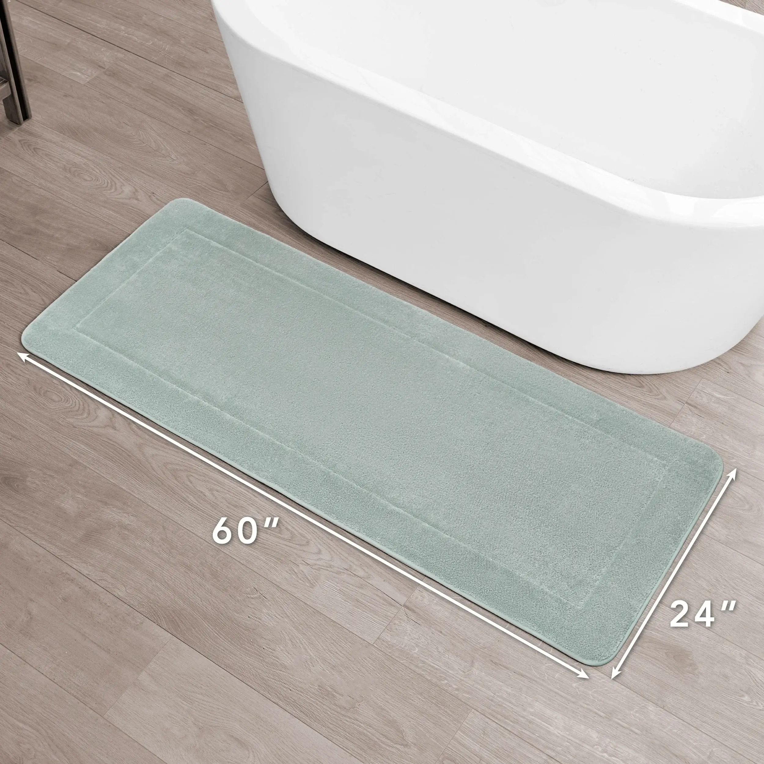 Oliver Brown Terry Memory Foam Bath Mat