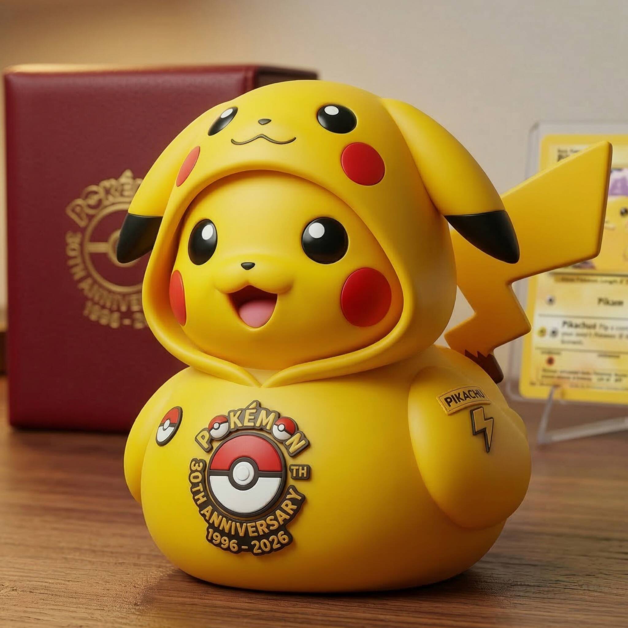 Pokémon 30th Anniversary Pikachu Collectible Duck