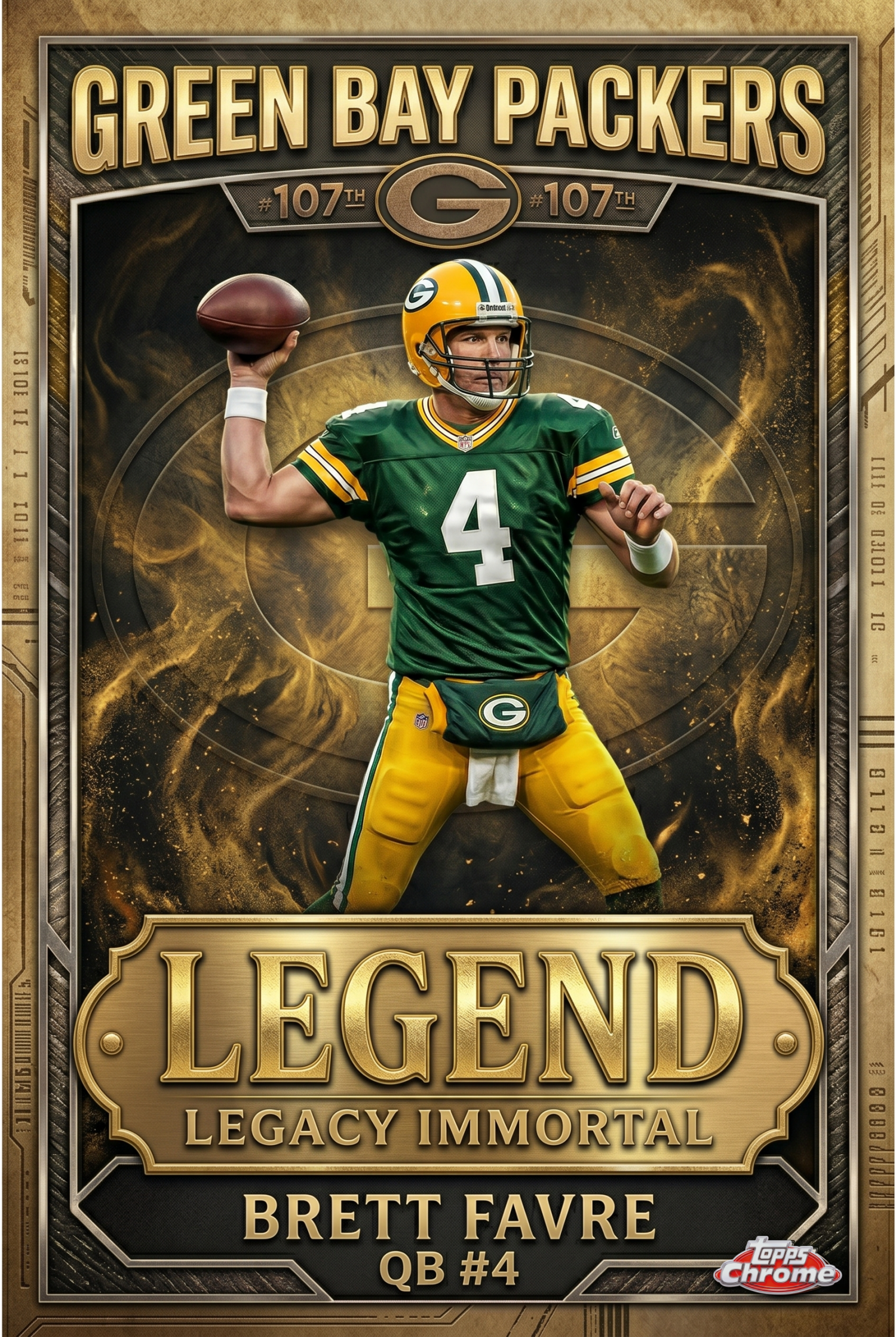 Green Bay Packers 107th Anniversary Hobby Box