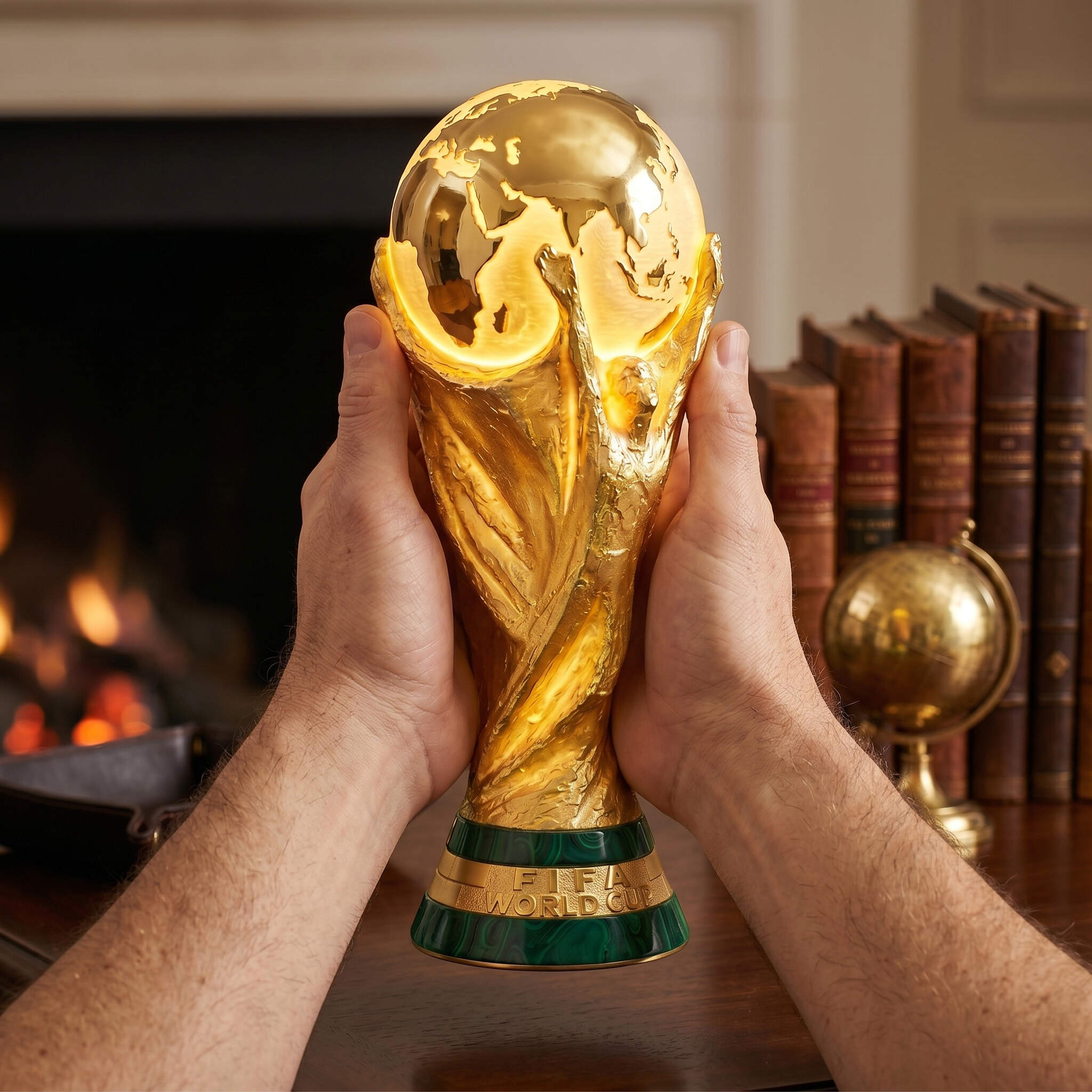 FIFA World Cup Official-Inspired Trophy  Limited Edition Glowing Luxury Night Light