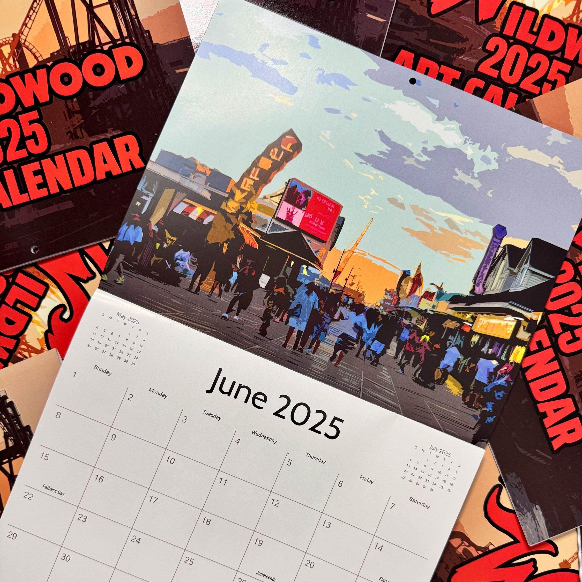 Wildwood NJ 2025 Calendars
