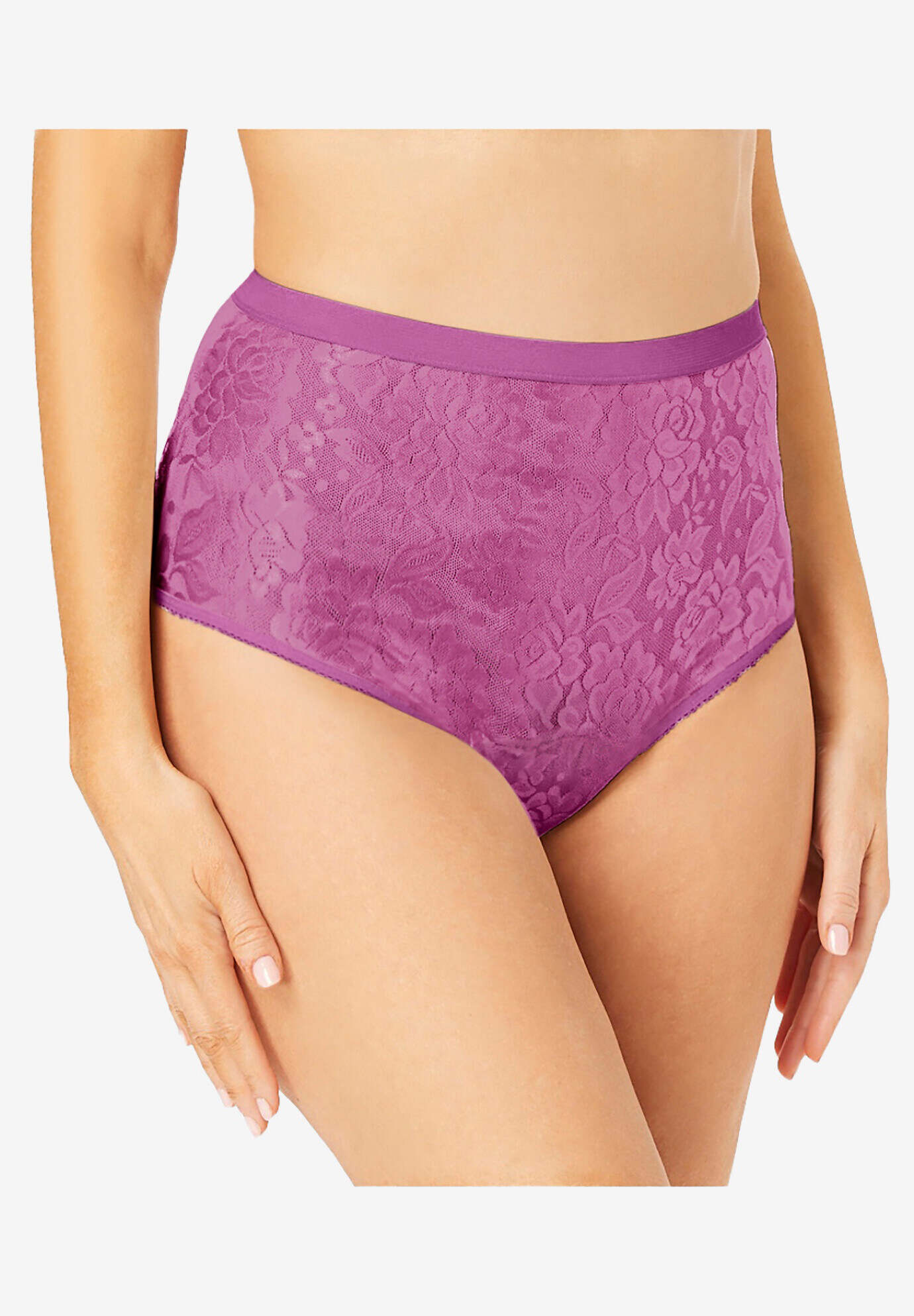 Lace Incontinence Brief 2-Pack