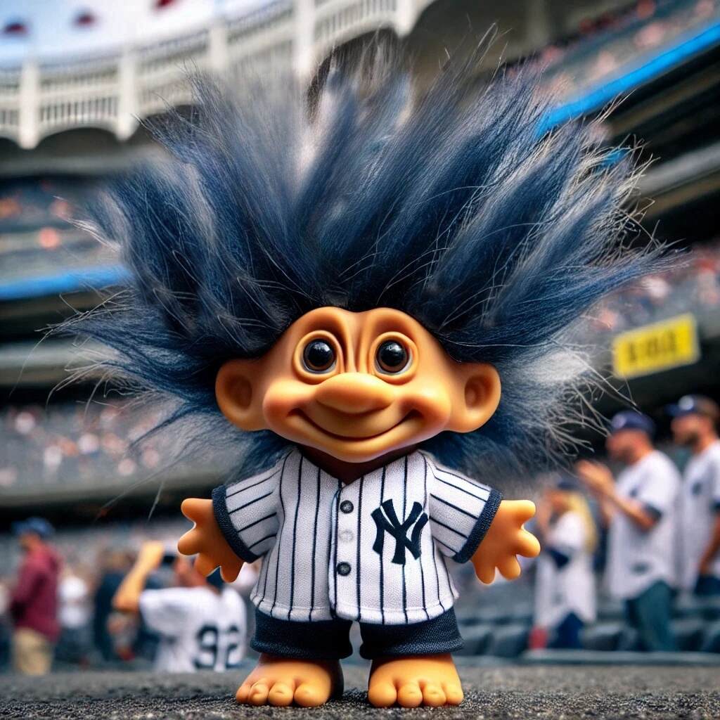 MLB Troll Doll