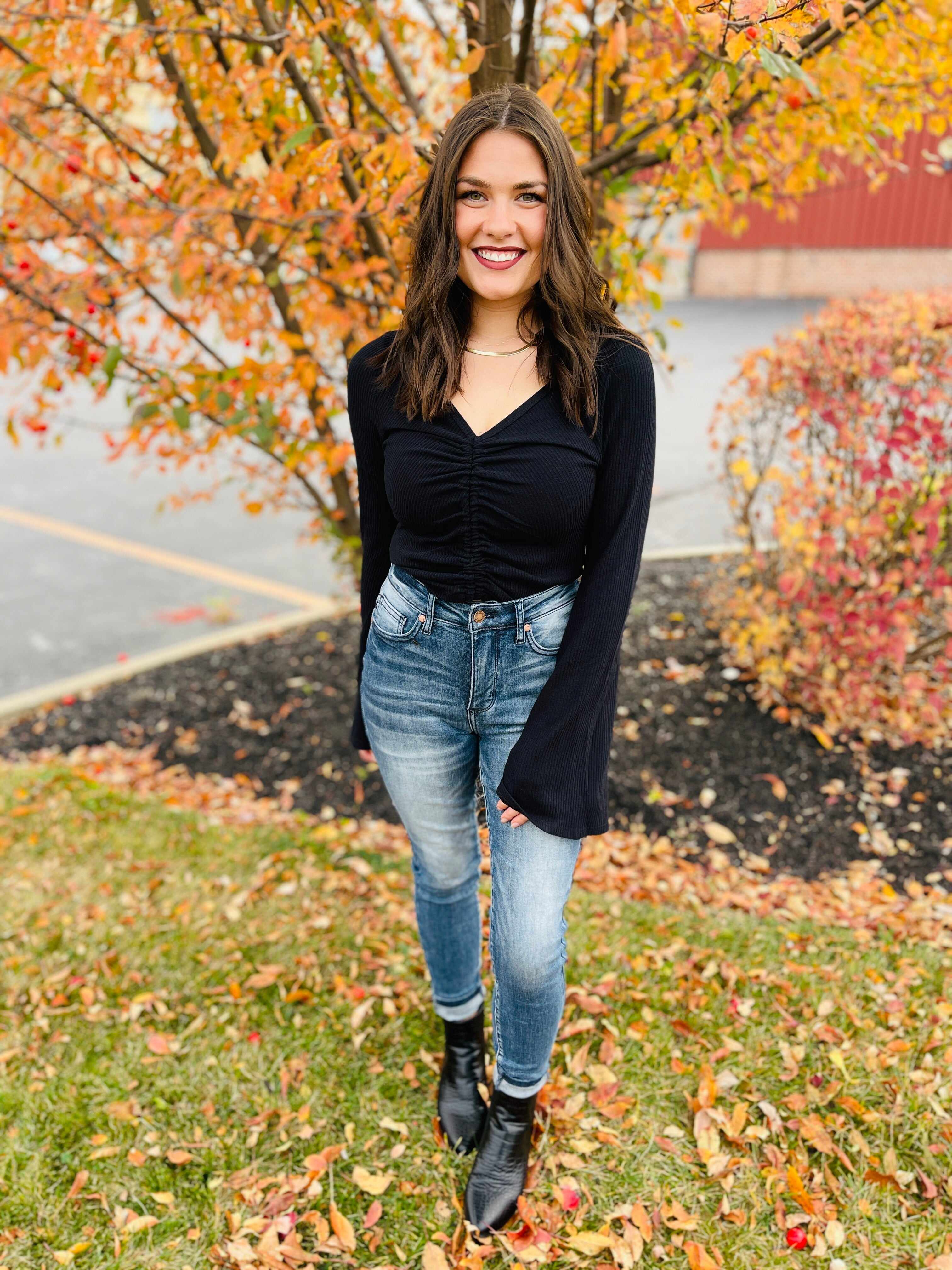 Tummy Control Skinny Jeans in Reg/Curvy Total Infatuation Restock