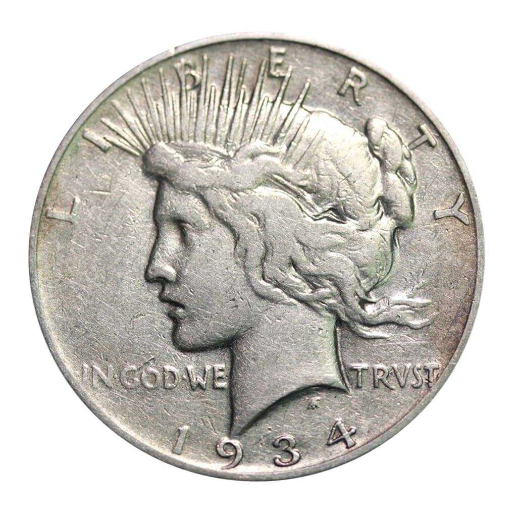 1922-1935 - 90% Silver Peace Dollar Circulated