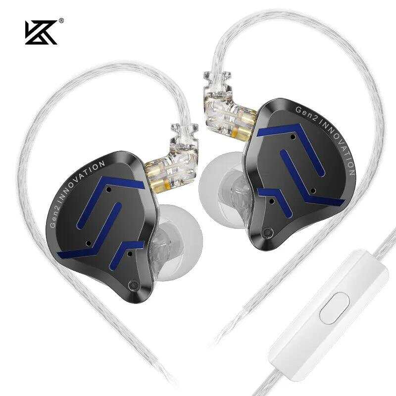 New KZ ZSN PRO 2 - Hybrid IEM Earphones