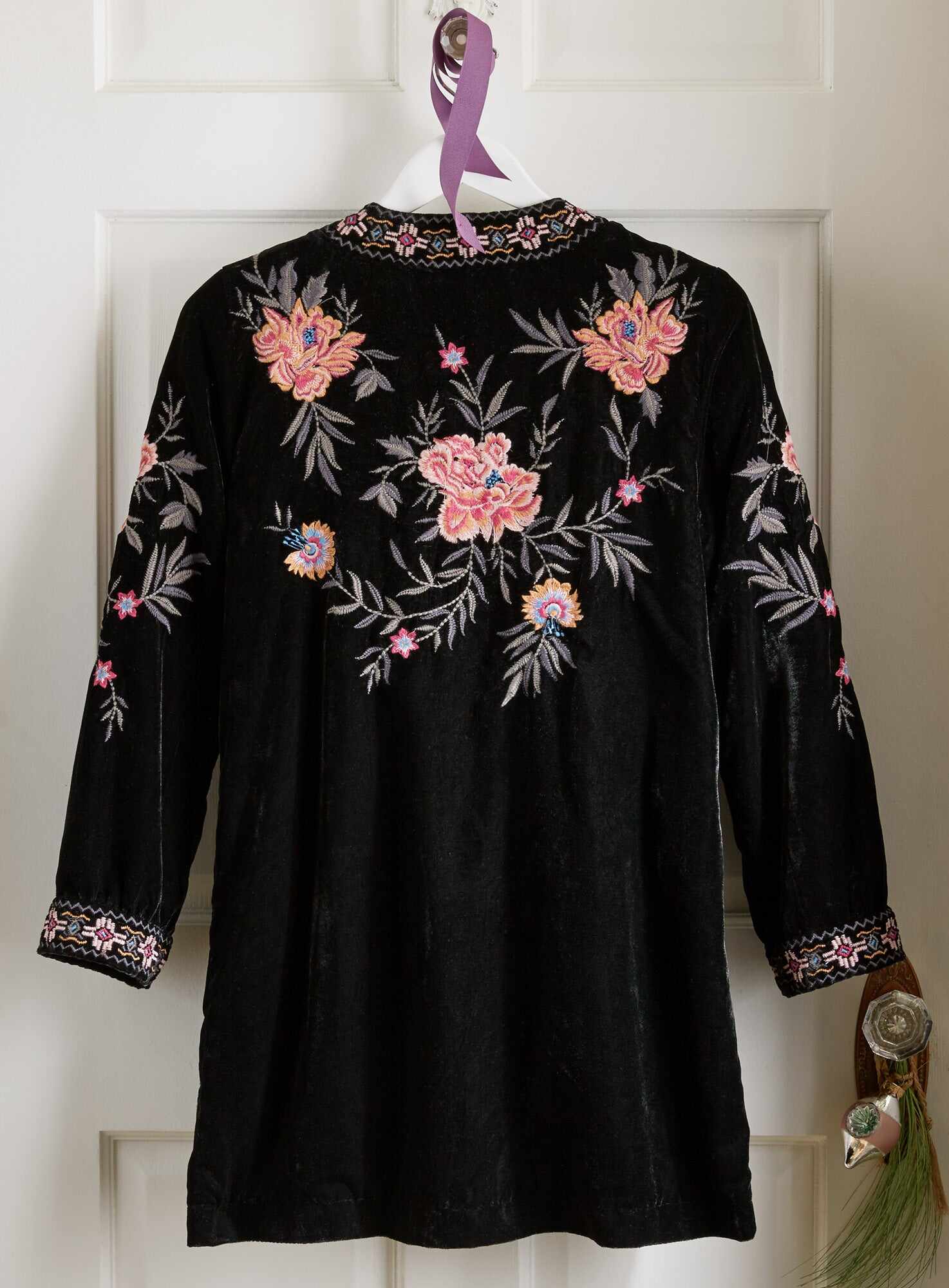 Some Velvet Morning Embroidered Jacket