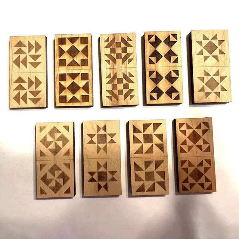 Quilt Block Dominoes