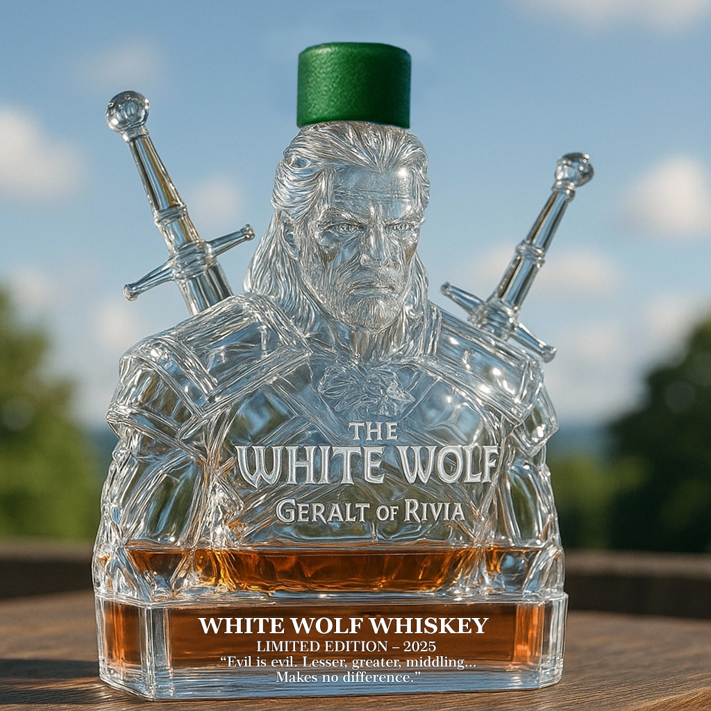 The Witcher 3 Whiskey Bottle