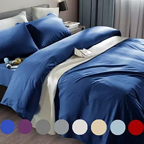 Super Soft 1800 Thread Count Luxury Egyptian Wrinkle Hypoallergenic 6 pcs Bed Sheet Set