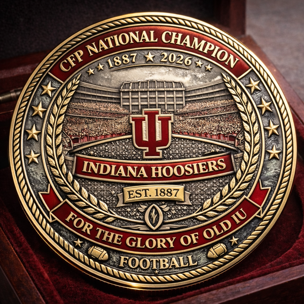 2026 CFP Champ Hoosiers Commemorative Coin