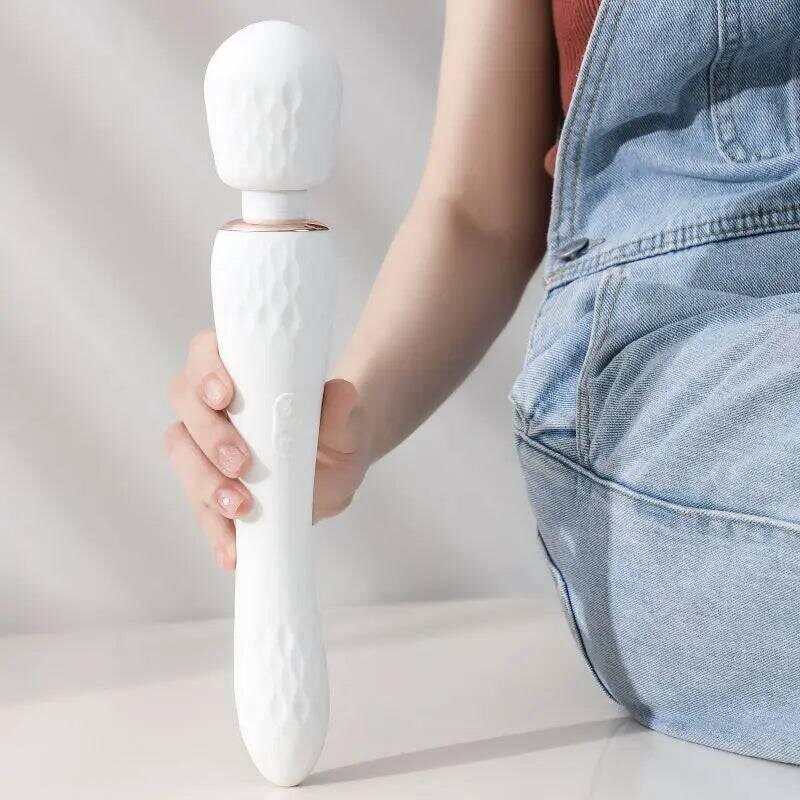 Double-Headed AV Wand Vibrator – Powerful Clitoral Stimulator