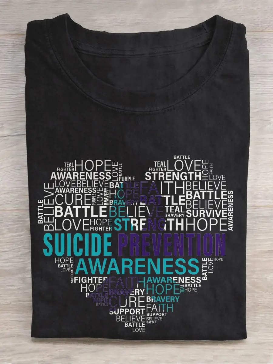 Suicide Prevention Awareness T-shirt