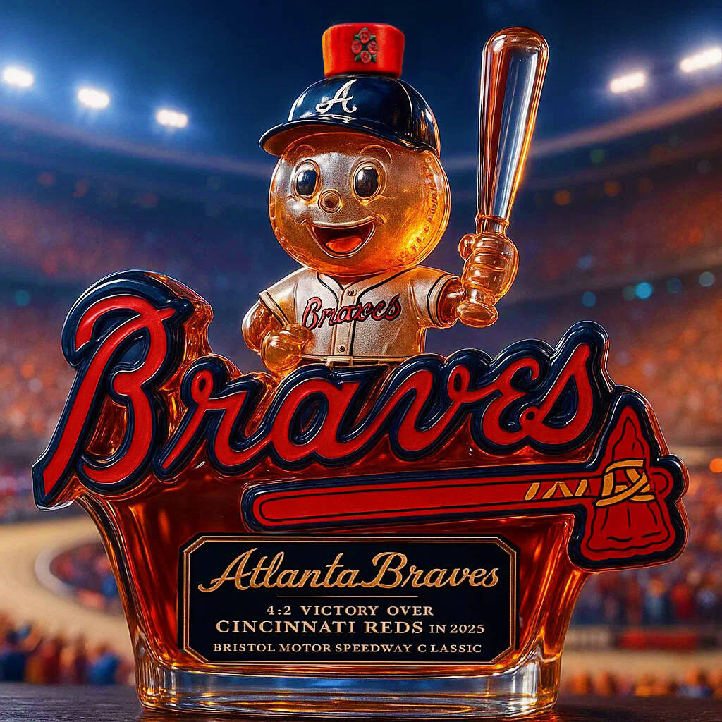 Bristol MLB Speedway Classic Championship Whiskey Bottle